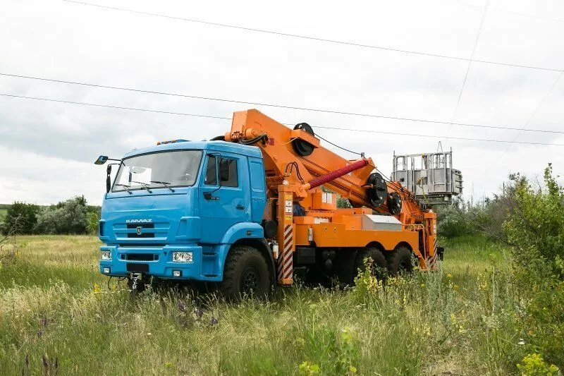 Аренда автовышки-вездехода