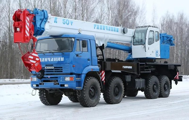 Аренда автокрана Галичанин 50 тонн