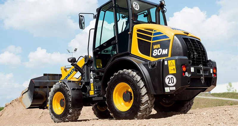 Аренда фронтального погрузчика Komatsu WA 80M