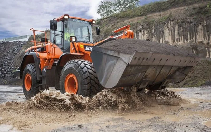 Аренда фронтального погрузчика Doosan DL450A