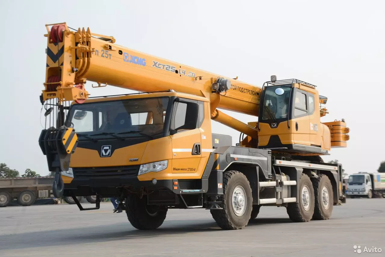 Аренда автокрана XCMG 25 тонн