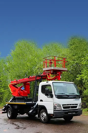 Аренда автовышки Mitsubishi Fuso на 18 метров