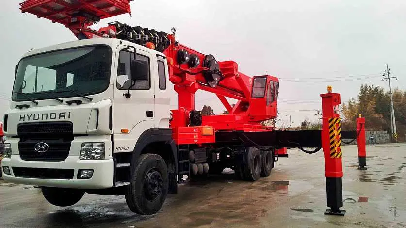 Аренда автовышки Hyndai HD250