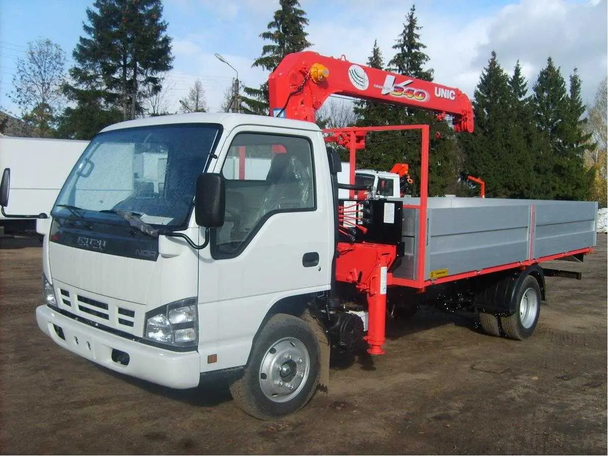 Аренда манипулятора с присоской Isuzu UNIC UR-V340