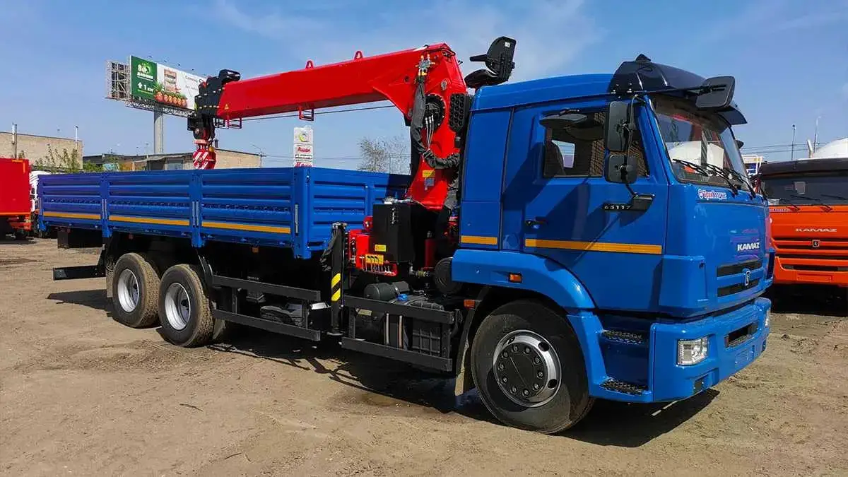 Аренда манипулятора INMAN IT 150 Камаз-65117