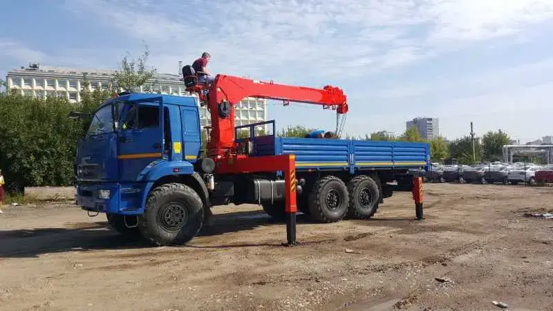 Аренда манипулятора Kanglim KS 1256 Камаз-65117