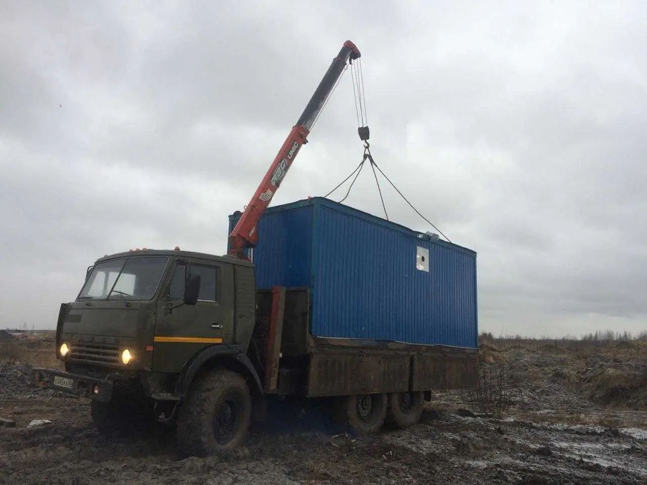 Аренда манипулятора Unic URV-554 Камаз-4310