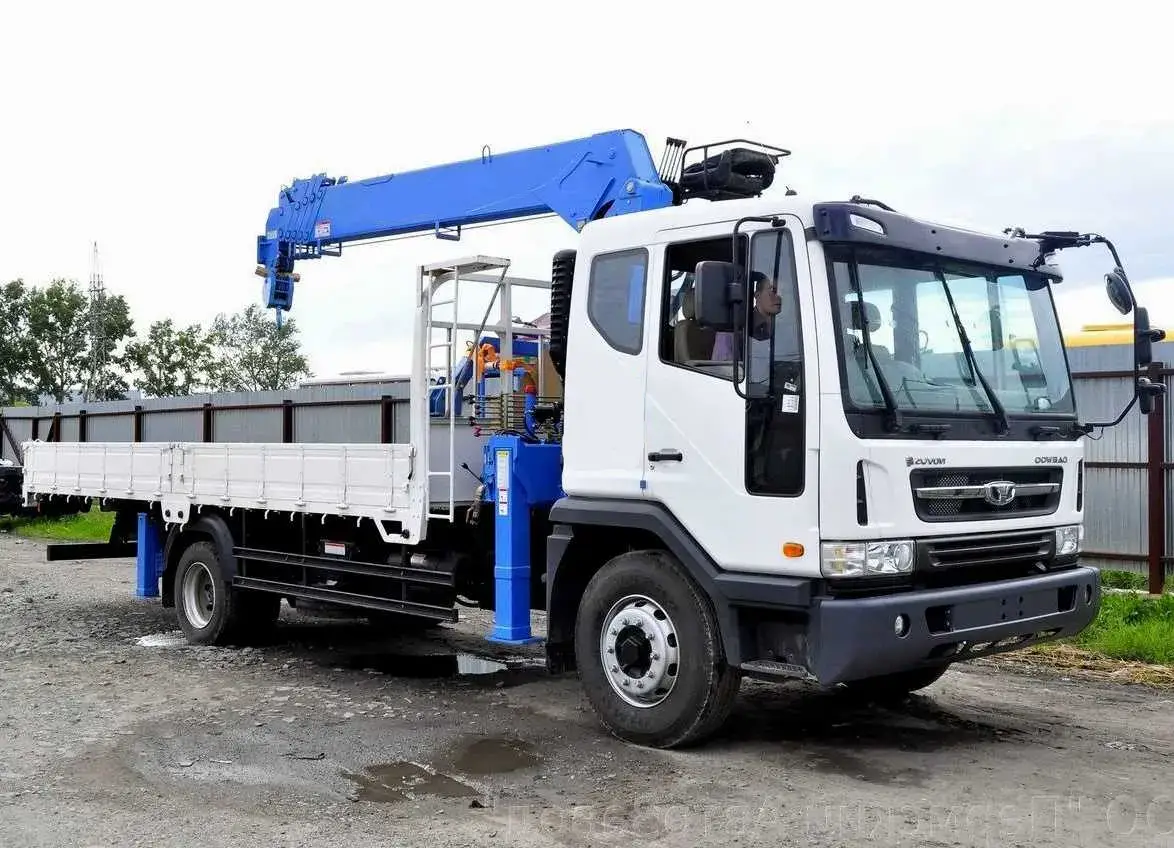 Аренда низкорамного манипулятора Kanglim на базе Daewoo