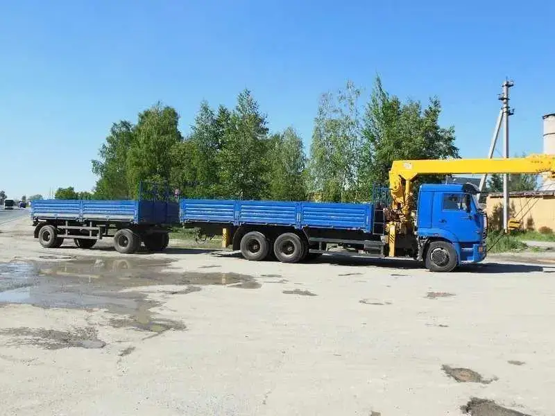 Аренда манипулятора Soosan SCS 736 LII Камаз-65117