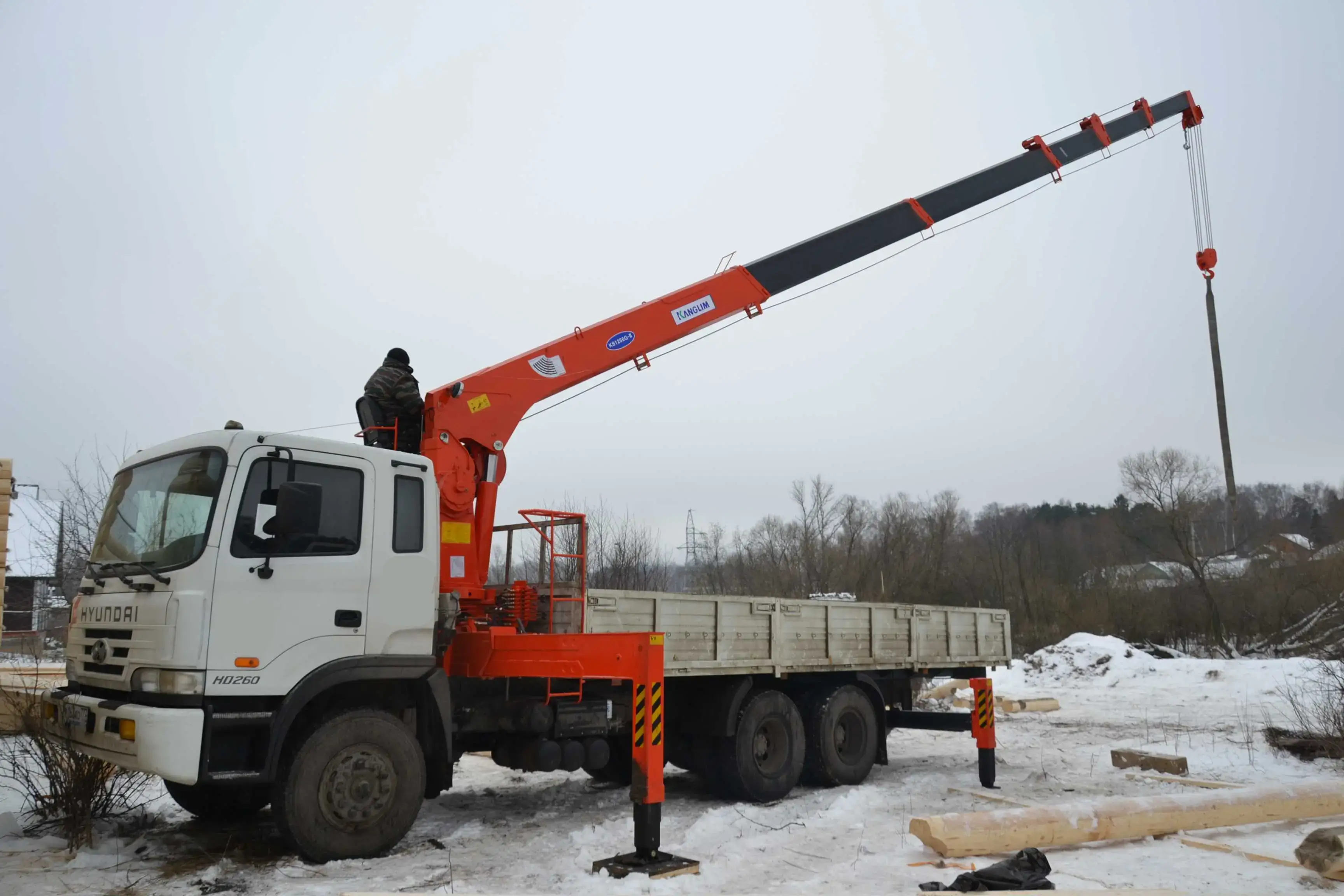 Аренда манипулятора с присоской Kanglim KS1256G-II, Hyundai