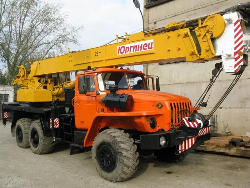 Аренда автокрана КС-55722 ЮРГИНЕЦ