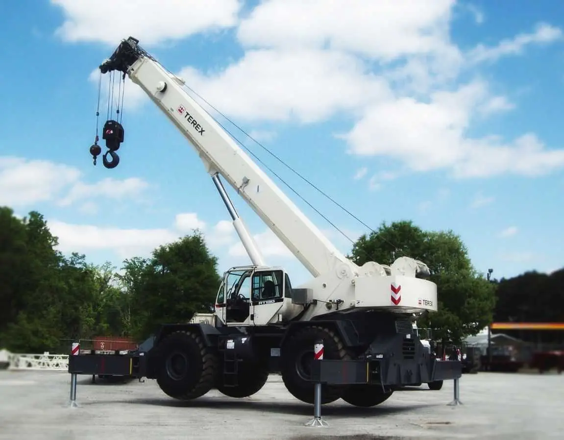 Аренда автокрана Terex RT1070