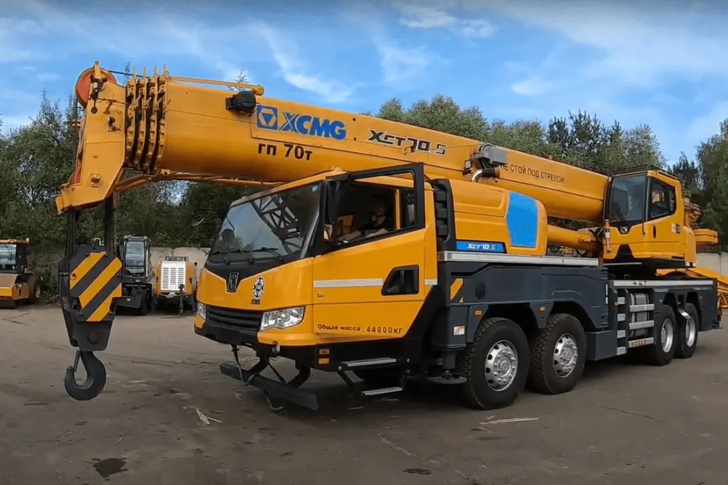 Аренда автокрана XCMG 70т