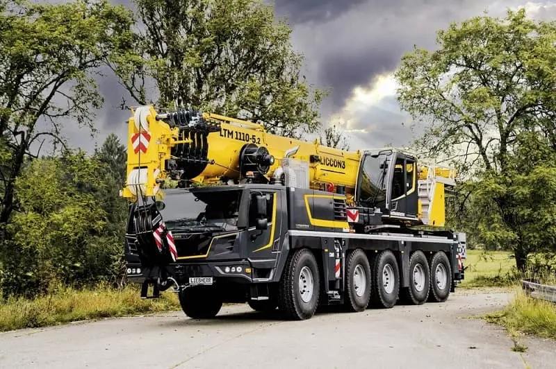 Аренда автокрана LTM 1110-5.2 LIEBHERR