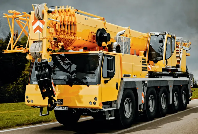 Аренда автокрана LTM 1110-5.1 LIEBHERR