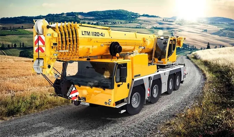 Аренда автокрана LTM 1120-4.1 LIEBHERR