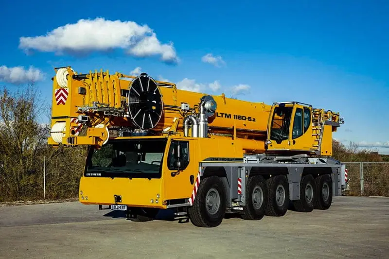 Аренда автокрана LTM 1160-5.2 LIEBHERR