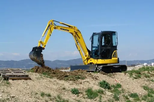 Аренда мини-экскаватора Komatsu PC45R