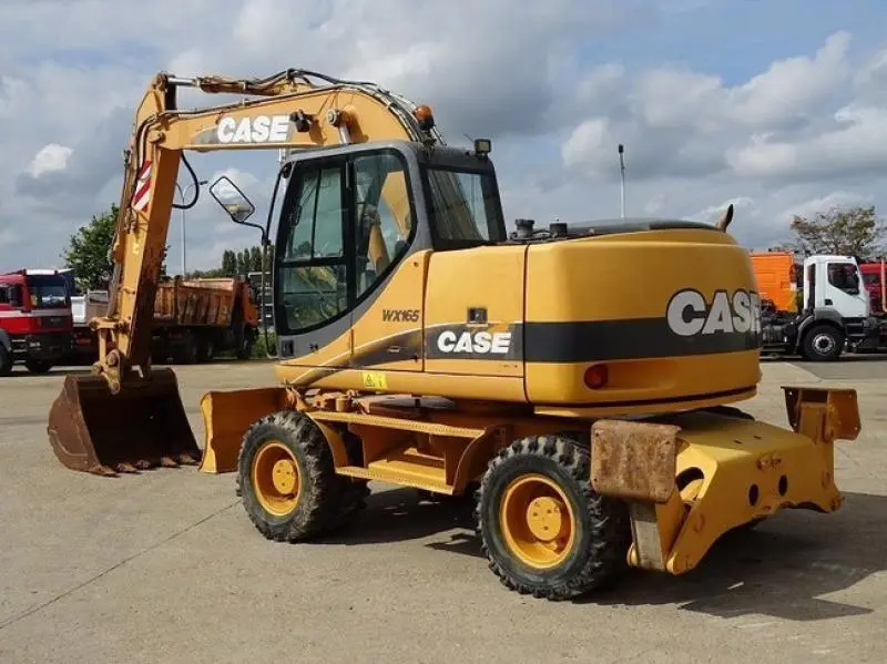 Аренда колесного экскаватора Case WX165