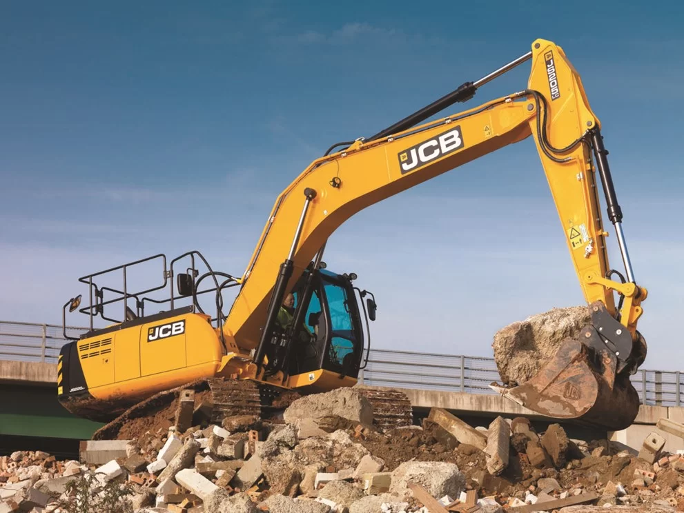 Аренда гусеничного экскаватора JCB JS205