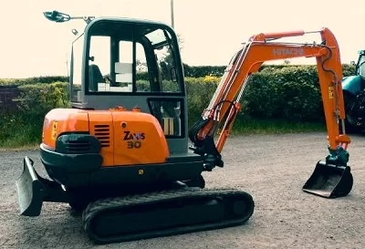 Аренда мини-экскаватора Hitachi ZX30