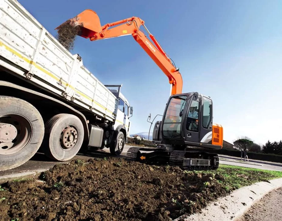 Аренда мини-экскаватора Hitachi ZX70-5G