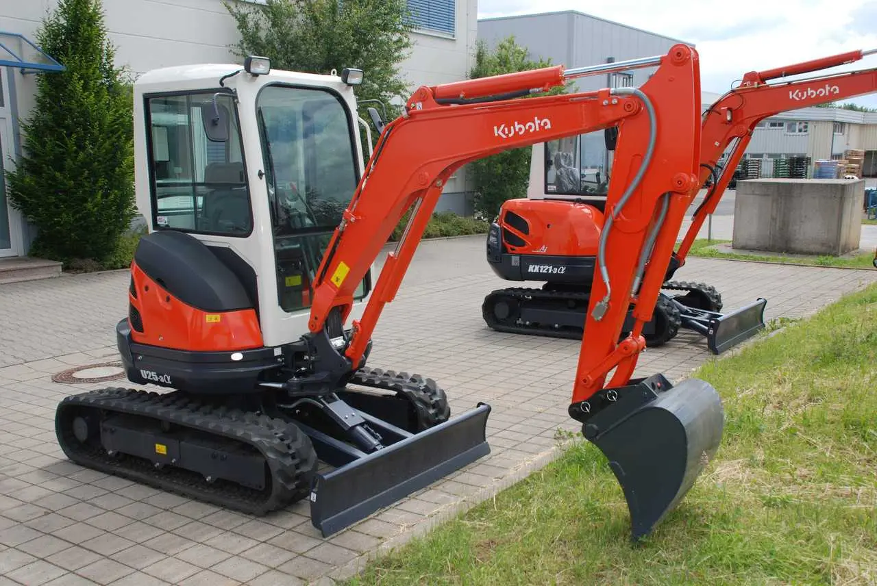 Аренда мини-экскаватора Kubota U25-3 GL
