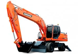 Аренда экскаватора с длинной стрелой Doosan 180W-V Long