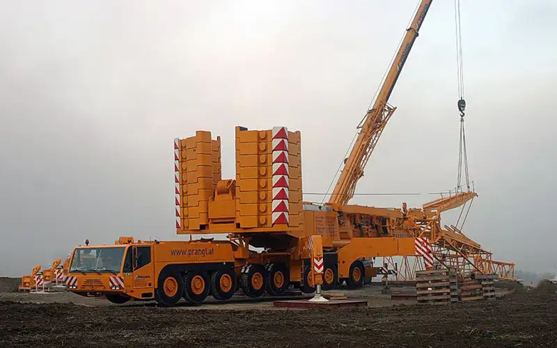 Аренда автокрана DEMAG AC-500-8 500 тонн