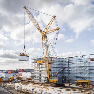 Аренда гусеничного автокрана Liebherr LR 1300.1 SX