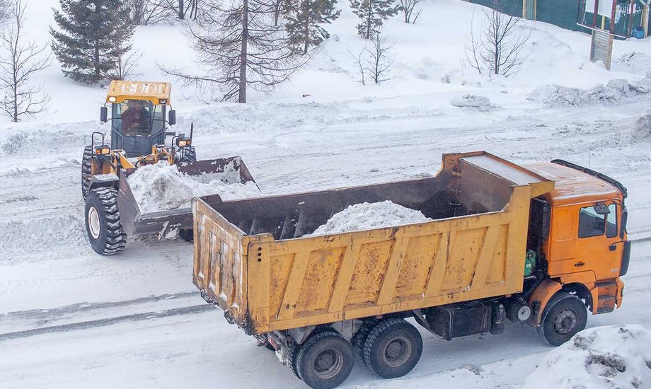 Уборка и вывоз снега на промышленной базе спецтехникой | [[++site_name]]